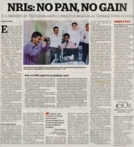 Khaleej Times – Why having Aadhar, PAN card is...