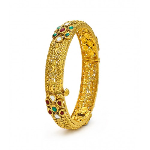 TT GOLD ANTIQUE Bangle 0000395852