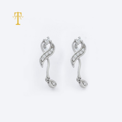 TT PLATINUM EARRING 0000226430