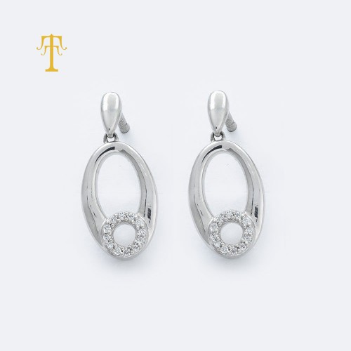 TT PLATINUM EARRING 0000376774