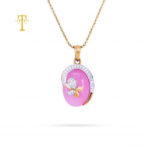 TT GOLD LIGHTWEIGHT PENDANT 0000544158