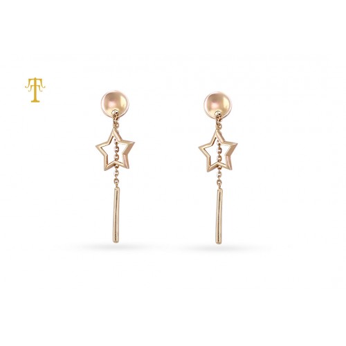 TT GOLD LIGHTWEIGHT EARRING 0000544170