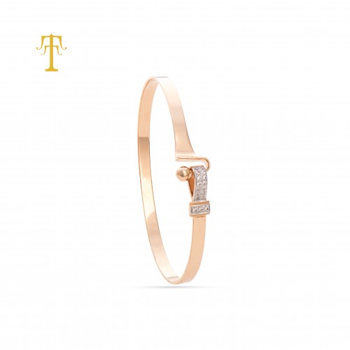 TT GOLD LIGHTWEIGHT  BANGLE 0000548735