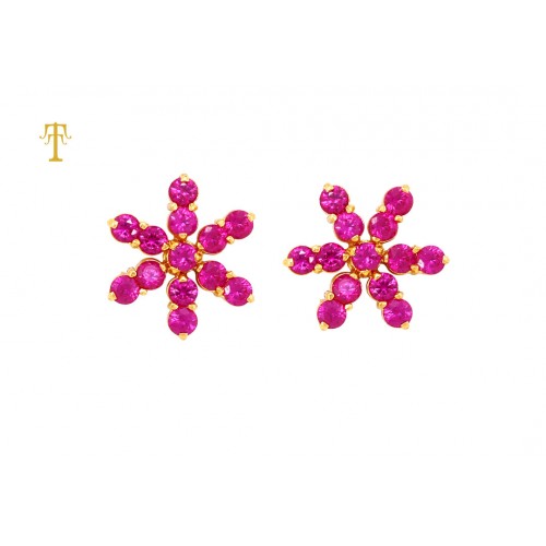 TT GOLD EARRING  0000560602