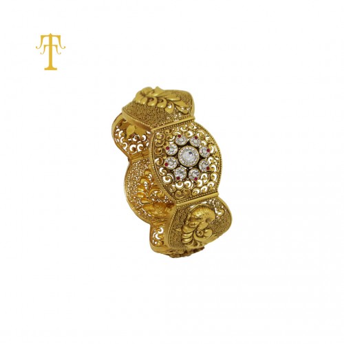 TT GOLD ANTIQUE Bangle 0000560820