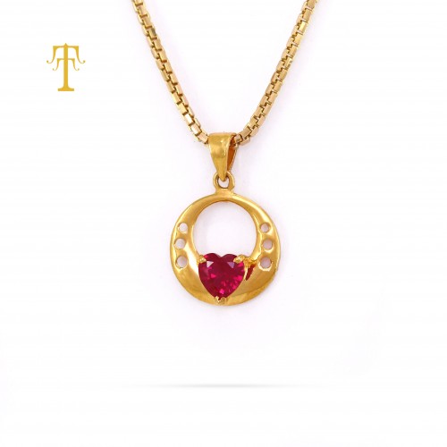 TT GOLD PENDANT 0000572581