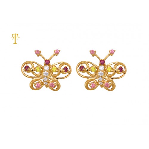 TT GOLD EARRING 0000572593