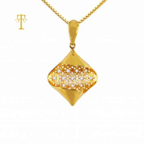 TT GOLD PENDANT 0000573205