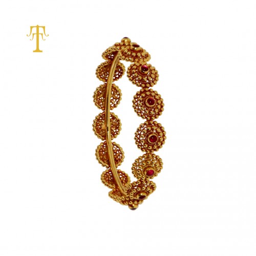 TT GOLD ANTIQUE Bangle 0000579717