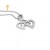 TT PLATINUM PENDANT 0000226414