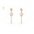 TT GOLD LIGHTWEIGHT EARRING 0000544170