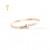 TT GOLD LIGHTWEIGHT  BANGLE 0000548735